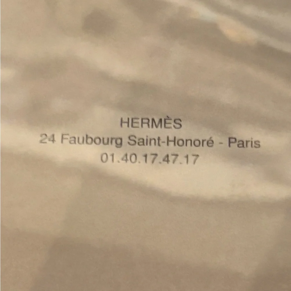 Hermes Agenda/Passport Holder/Notebook Cover blue like new with original insert - Picture 4 of 9